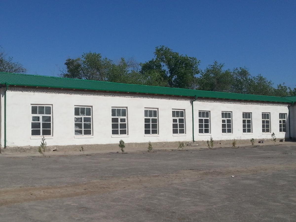 Школа №40 (Акдепе) — обновление кровли